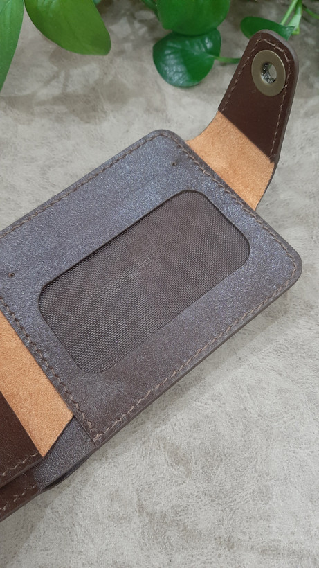 کیف پول جیبی سه لت چرم دست دوز